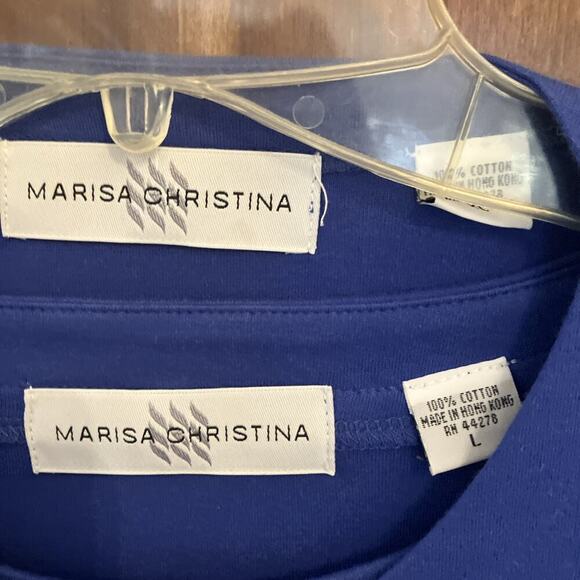 Marisa Christina Dress / Cardigan Set Outfit Women’s Size XL Large Snowman Blue - Picture 2 of 14